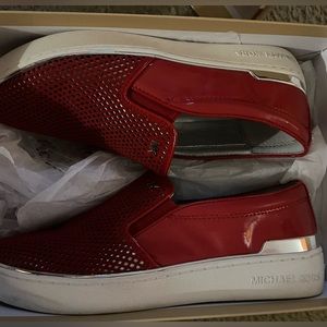 Michael kors slide on sneakers 8.5